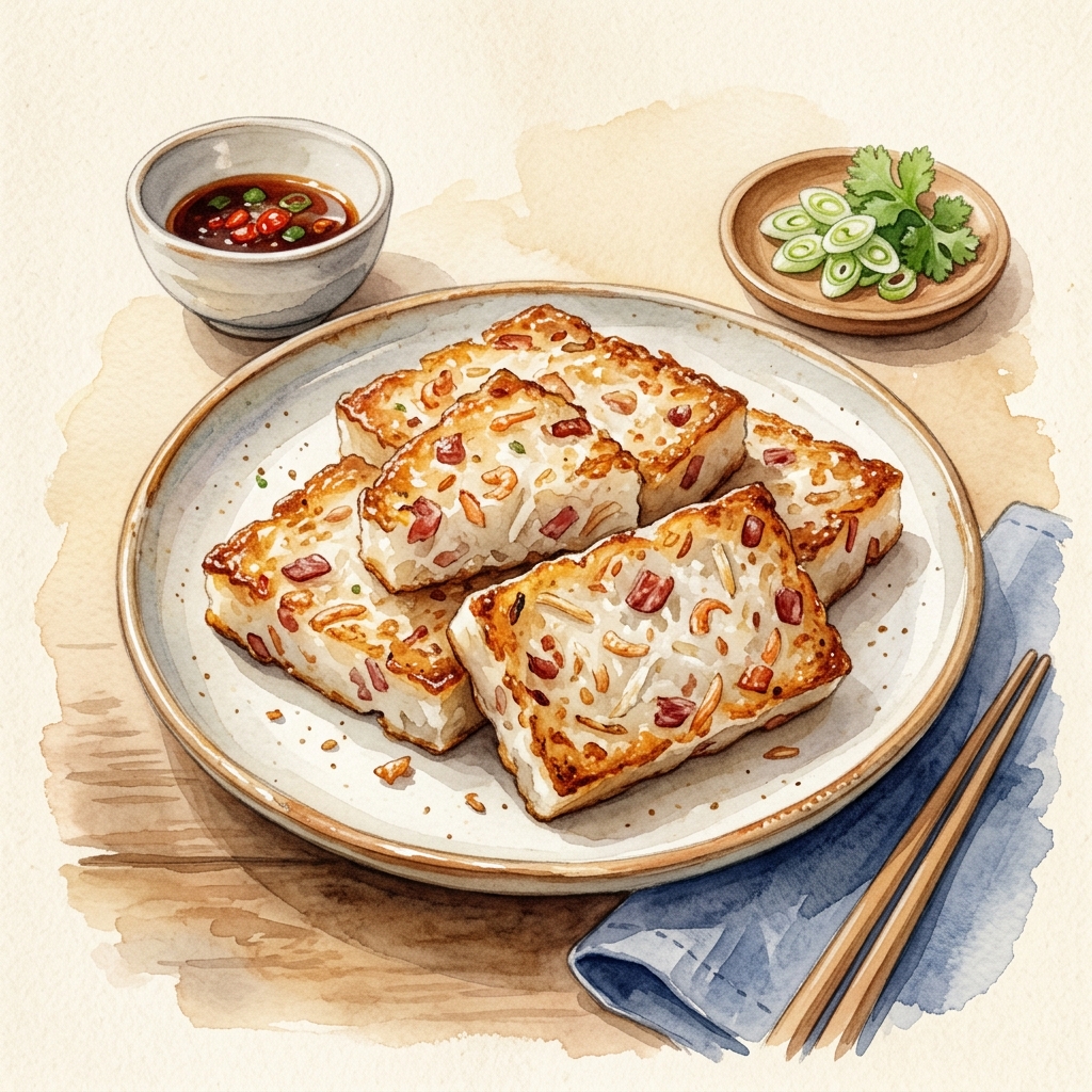 原味蘿蔔糕